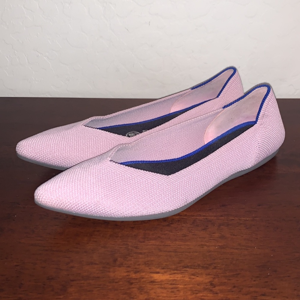 ROTHY’S BRAND NEW SIZE 5.5 POINTED TOE FLATS - Picture 5 of 8